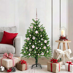 vidaXL Christmas Tree with 150 LEDs with Stand Green 120 cm PE 1