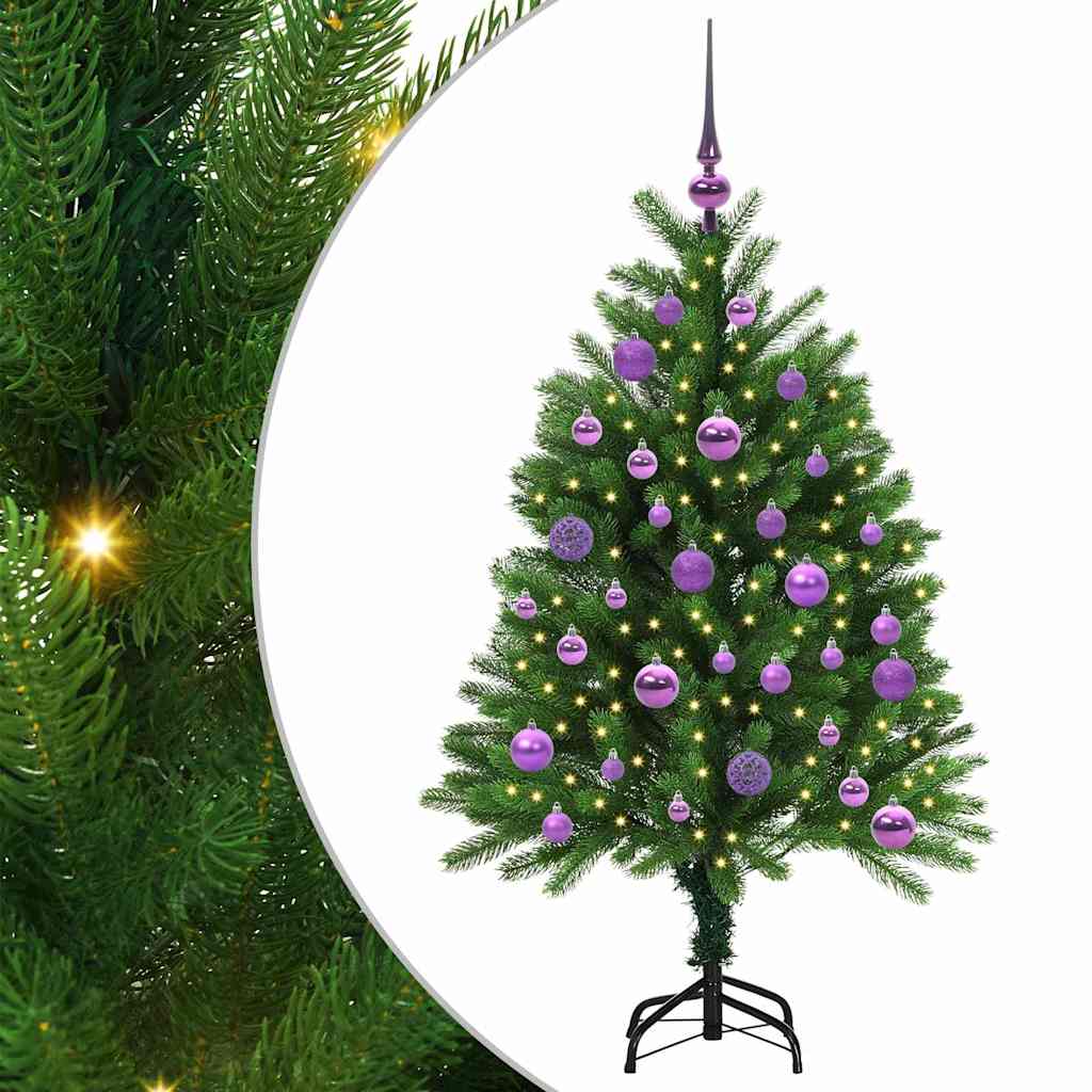 vidaXL Christmas Tree with 150 LEDs with Stand Green 120 cm PE 2