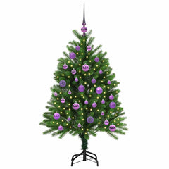 vidaXL Christmas Tree with 150 LEDs with Stand Green 120 cm PE 3
