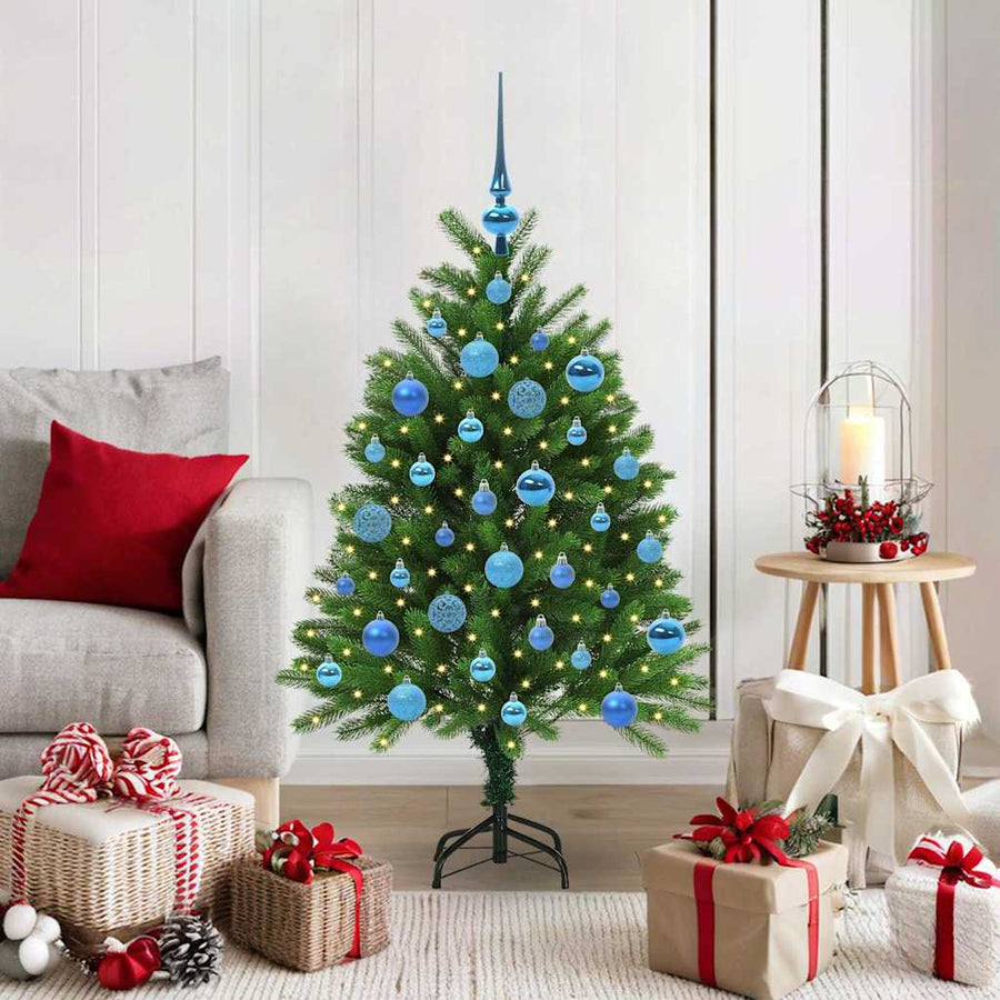 vidaXL Christmas Tree with 150 LEDs with Stand Green 120 cm PE 1