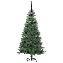 vidaXL Christmas Tree Green 120 cm PVC 4