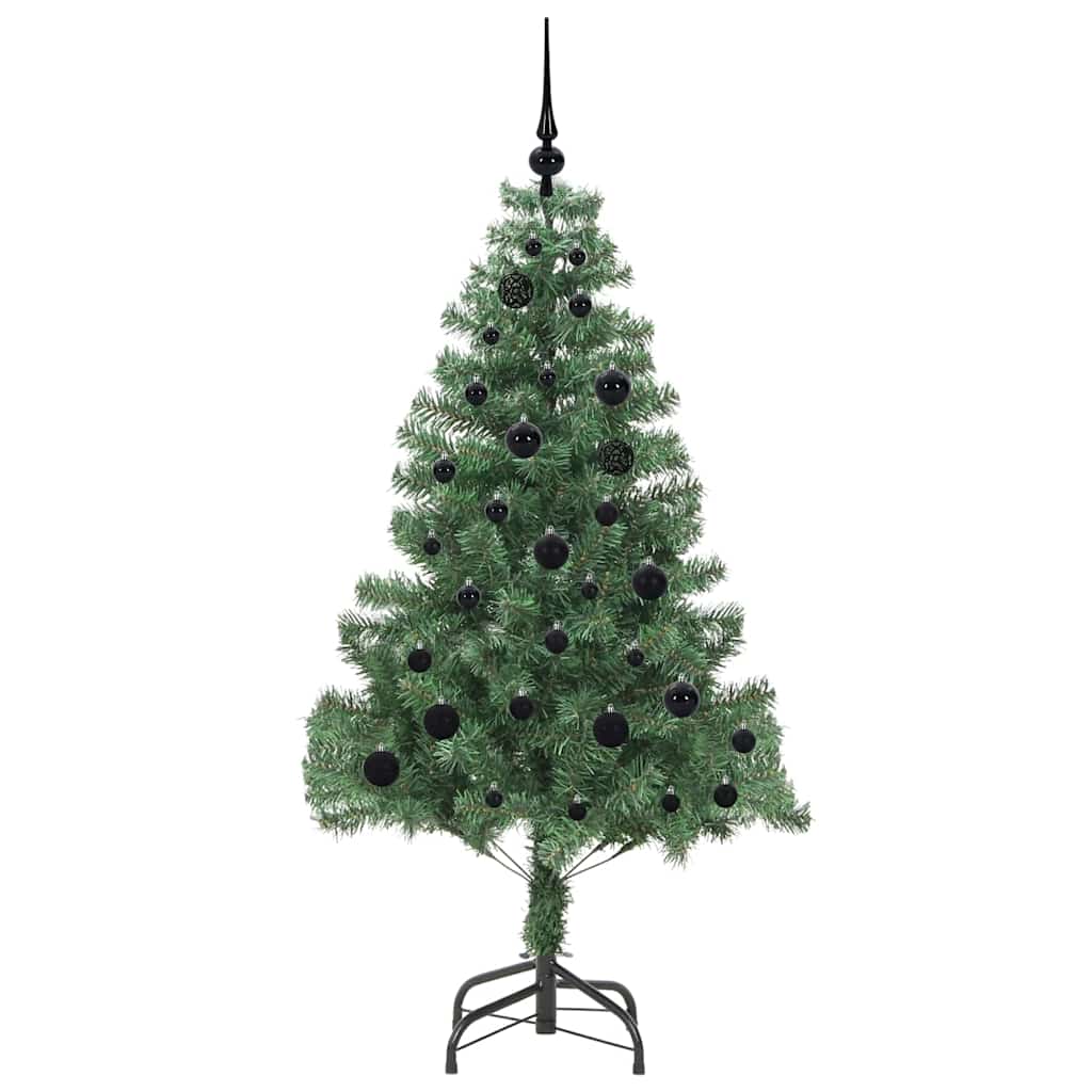 vidaXL Christmas Tree Green 150 cm PVC 4