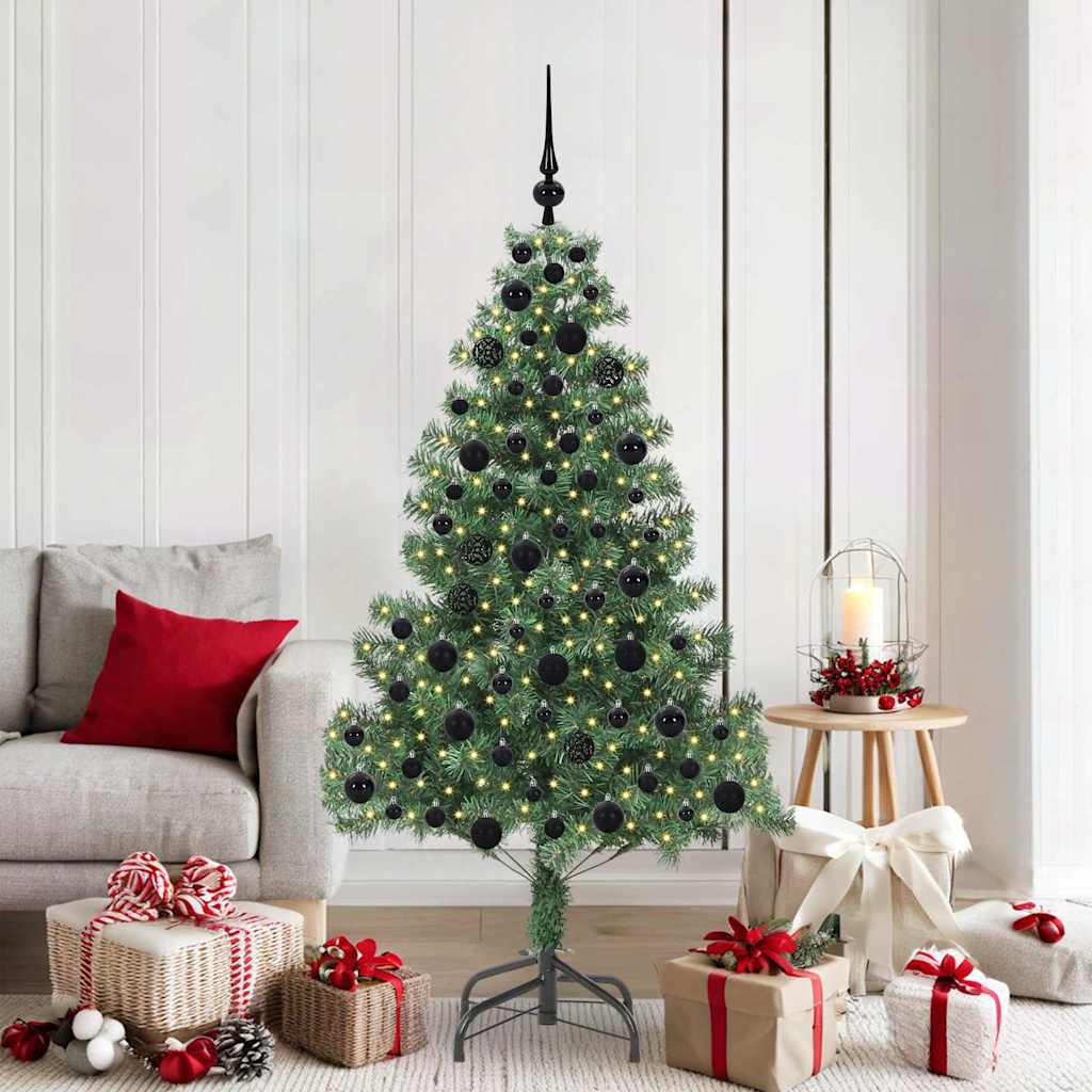 vidaXL Christmas Tree Green 180 cm PVC 1
