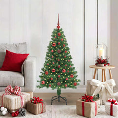 vidaXL Artificial Christmas Tree with 150 LEDs with Stand Green 120 cm 1