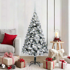 vidaXL Artificial Christmas Tree White 150 cm Width 150 cm
