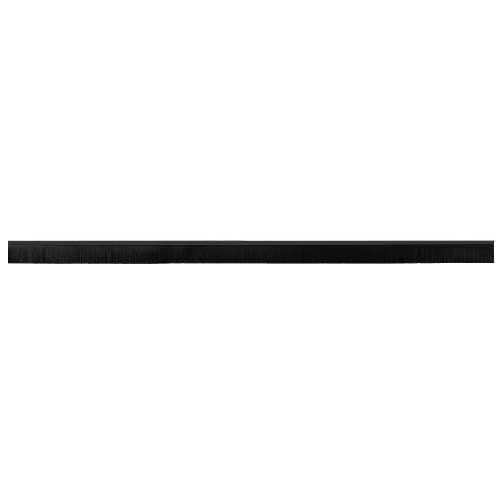 vidaXL Self-adhesive Door Brush Seals 12 pcs 100 cm Aluminium Alloy 6