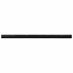 vidaXL Screw-on Door Brush Seals 12 pcs Black 100 cm Aluminium Alloy 2