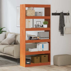 vidaXL Book Cabinet/Room Divider 80x30x103.5 cm Solid Wood Pine