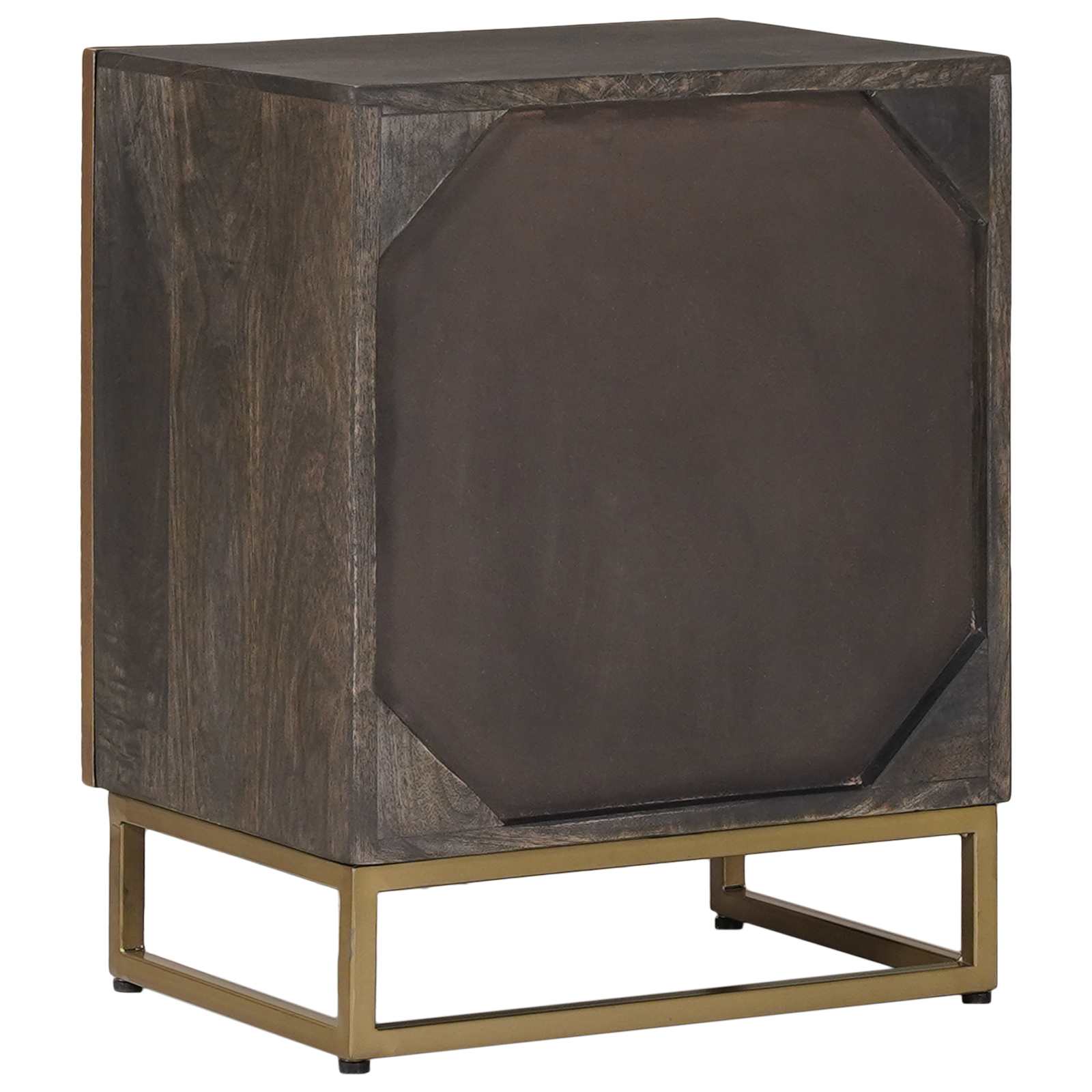 vidaXL Handmade Bedside Cabinet Coffee Brown 40 x 30 x 50 cm 5