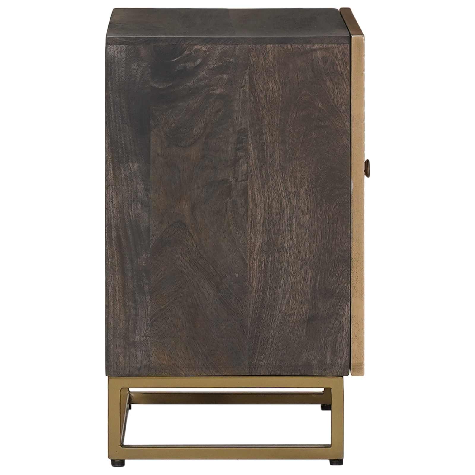 vidaXL Handmade Bedside Cabinet Coffee Brown 40 x 30 x 50 cm 4
