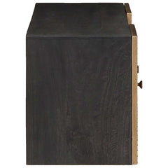 vidaXL TV Cabinet with Shelf with Storage Brass 105 x 30 x 35 cm 4