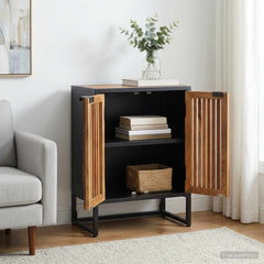 vidaXL Sideboard 53 x 30 x 70 cm Solid Mango Wood and Engineered Wood 1