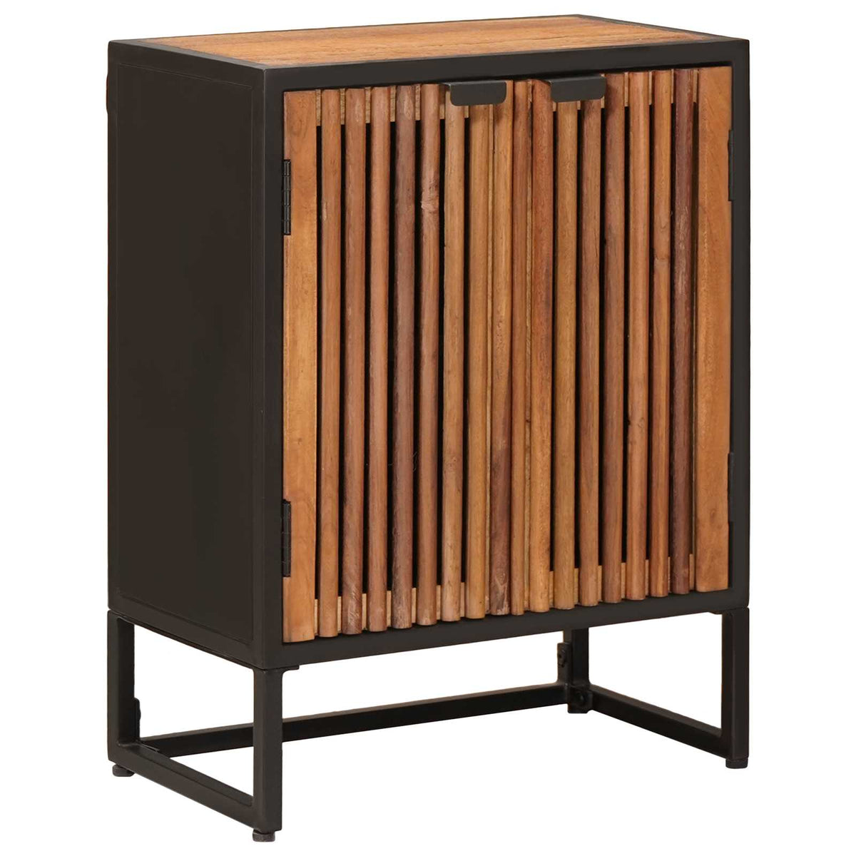 vidaXL Sideboard 53 x 30 x 70 cm Solid Mango Wood and Engineered Wood 2