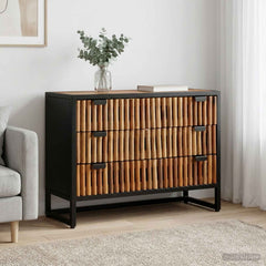 vidaXL Drawer Cabinet with Drawer 75 x 30 x 54 cm 1