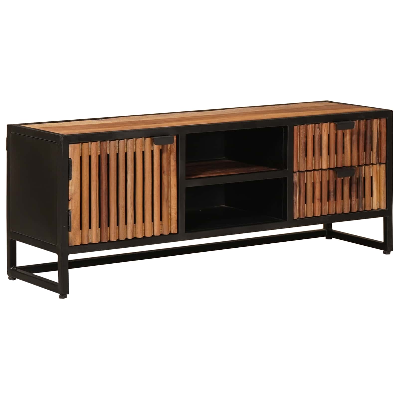 vidaXL TV Cabinet with Drawer with Storage with Door 105 x 30 x 40 cm 2