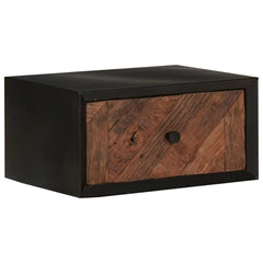 vidaXL Handmade Bedside Cabinet Natural 40 x 30 x 20 cm 2