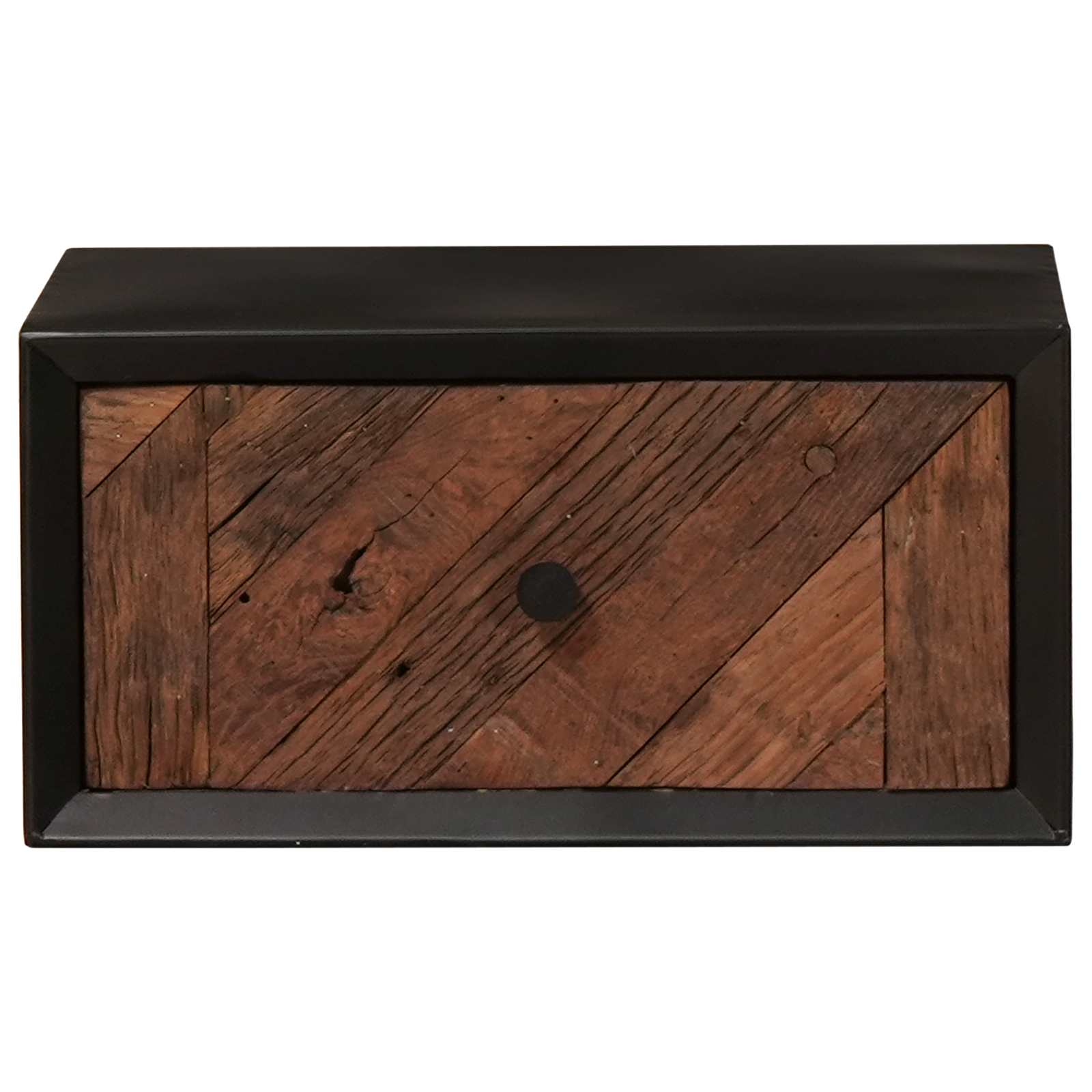 vidaXL Handmade Bedside Cabinet Natural 40 x 30 x 20 cm 6