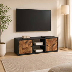 vidaXL TV Cabinet with Shelf with Storage with Door 105 x 30 x 35 cm 1