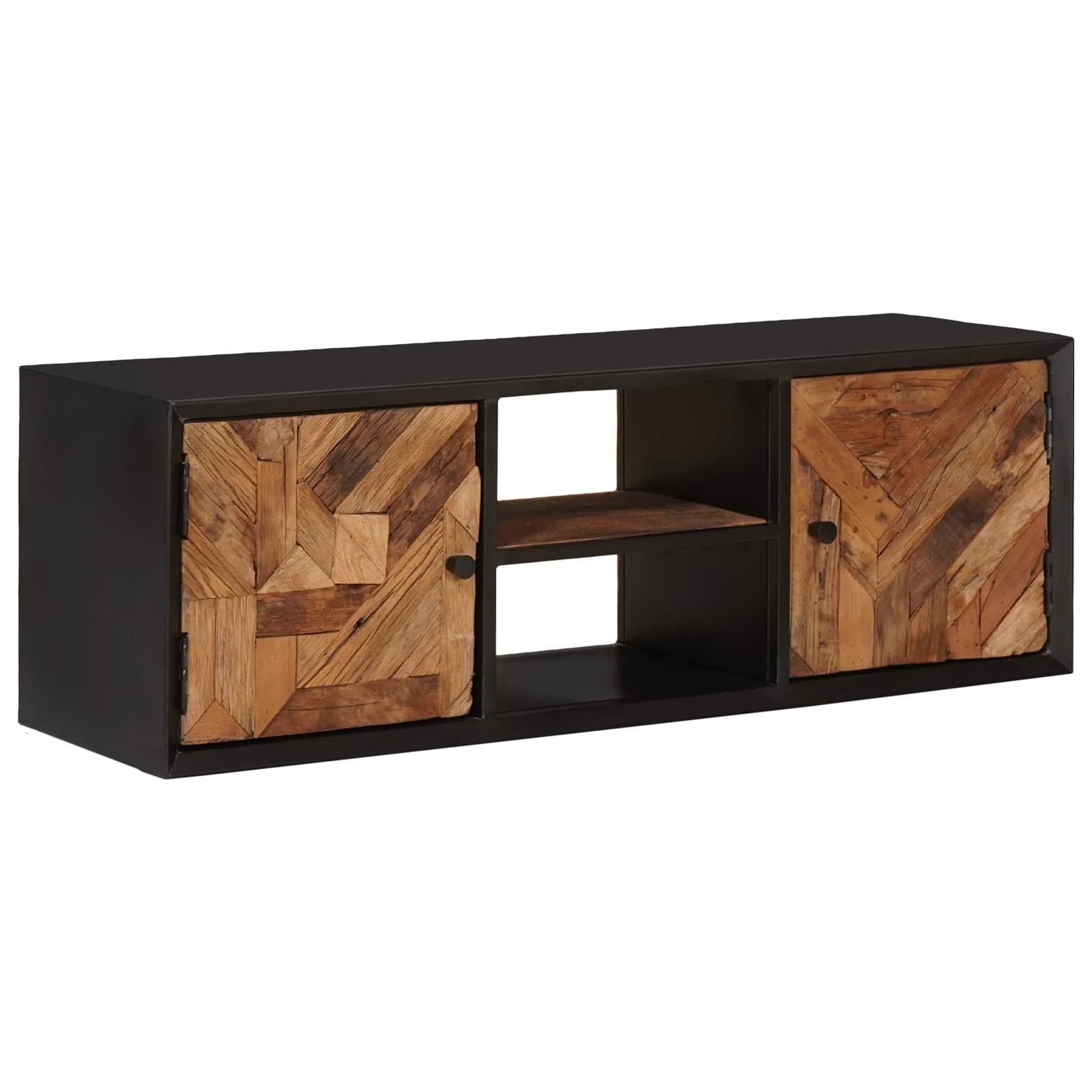 vidaXL TV Cabinet with Shelf with Storage with Door 105 x 30 x 35 cm 2