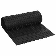 vidaXL Dimpled Drainage Sheet Black 0.5 x 20 m HDPE 2