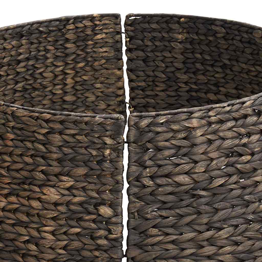 vidaXL Christmas Tree Collar Round Black Dia. 75 x 25 cm 6