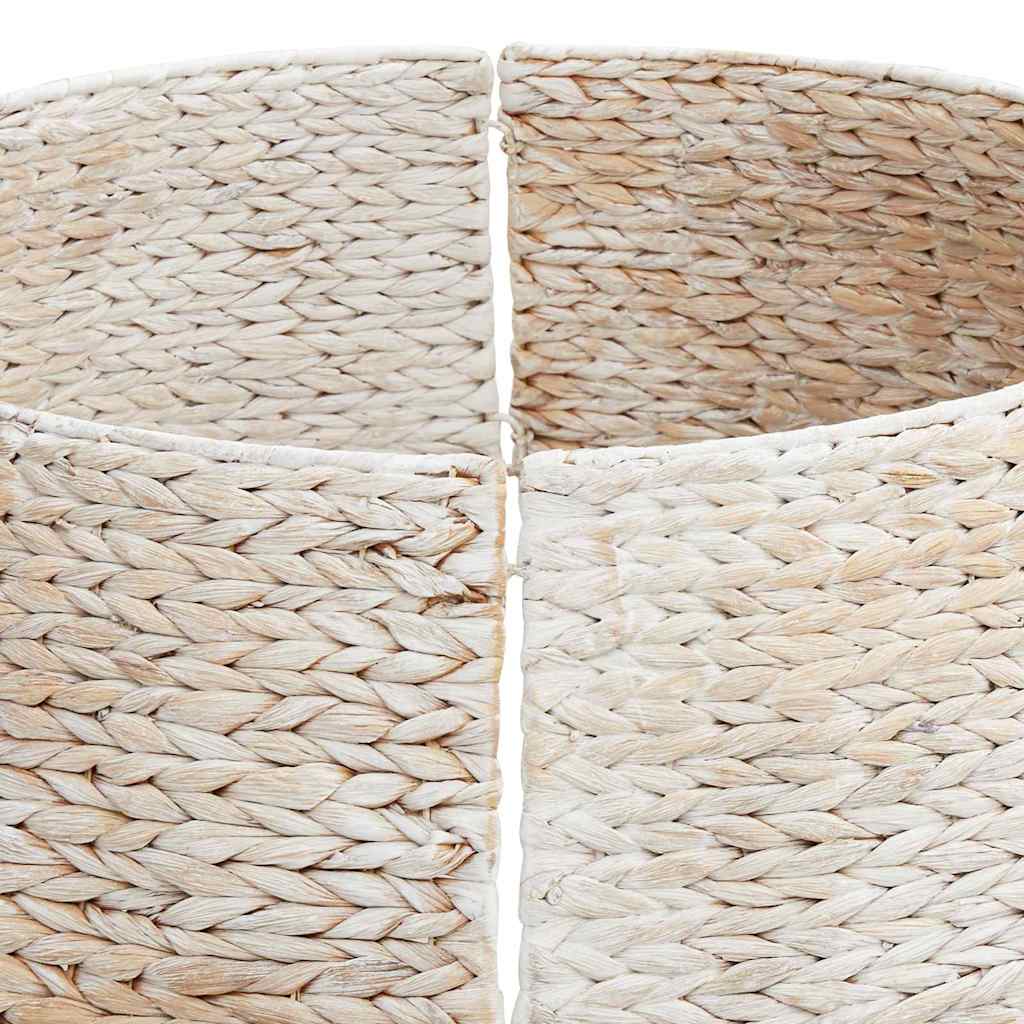 vidaXL Christmas Tree Collar Round White 75 x 75 x 25 cm 6