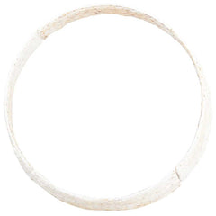 vidaXL Christmas Tree Collar Round White 75 x 75 x 25 cm 4