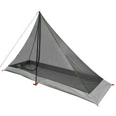 vidaXL Backpacking Tent 222 x 85 x 125 cm Green 4