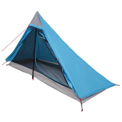 vidaXL Backpacking Tent 222 x 85 x 125 cm Blue 2