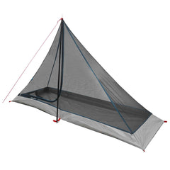 vidaXL Backpacking Tent 222 x 85 x 125 cm Blue 4