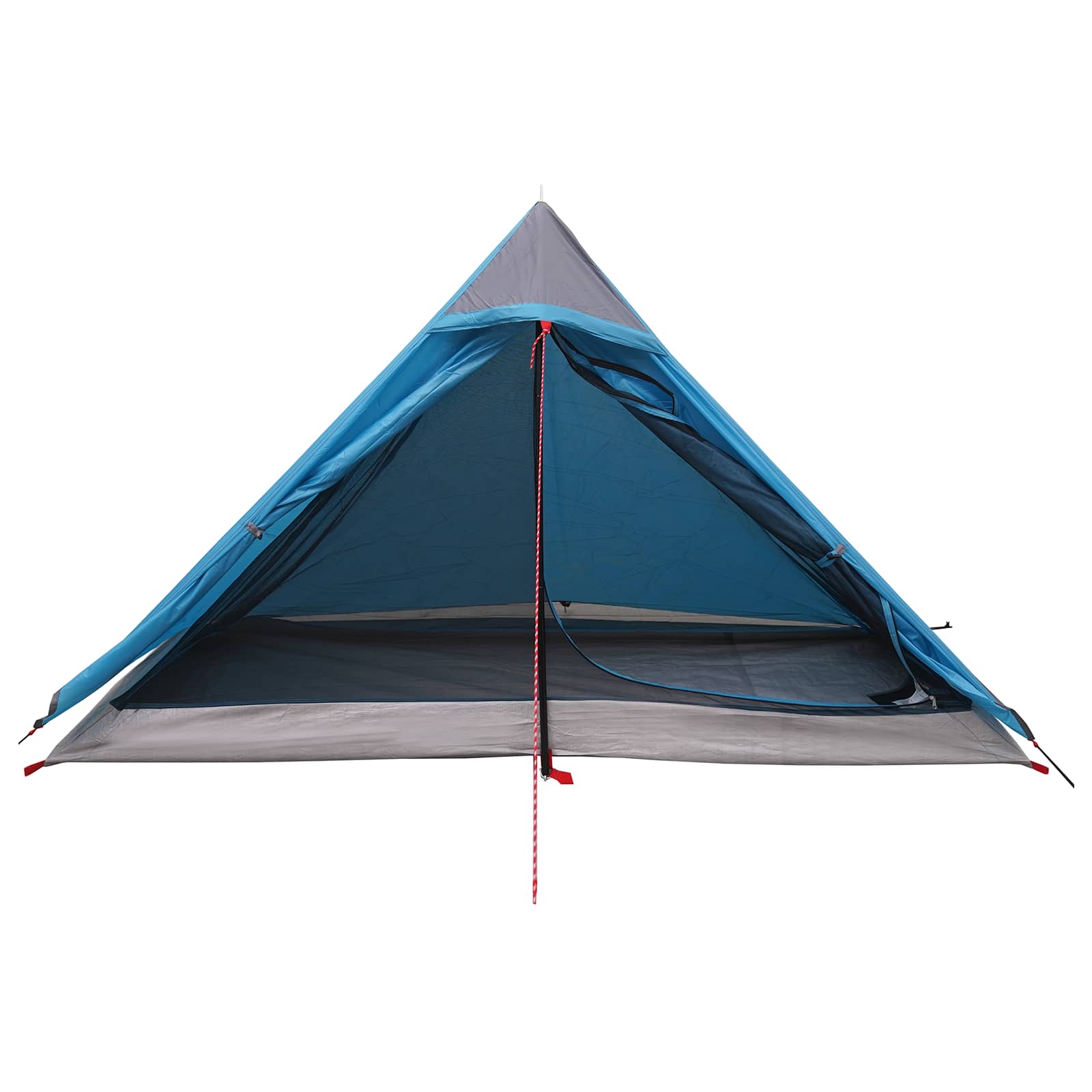 vidaXL Backpacking Tent 222 x 85 x 125 cm Blue 5