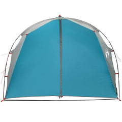 Tunnel Tent 185T Polyester with PU Coating Blue 6-Person