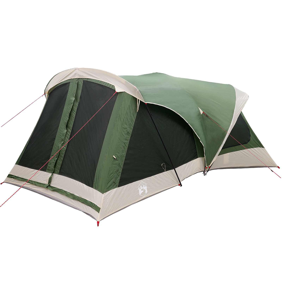 Family Tent 14-Person 185T Polyester with PU Coating Green