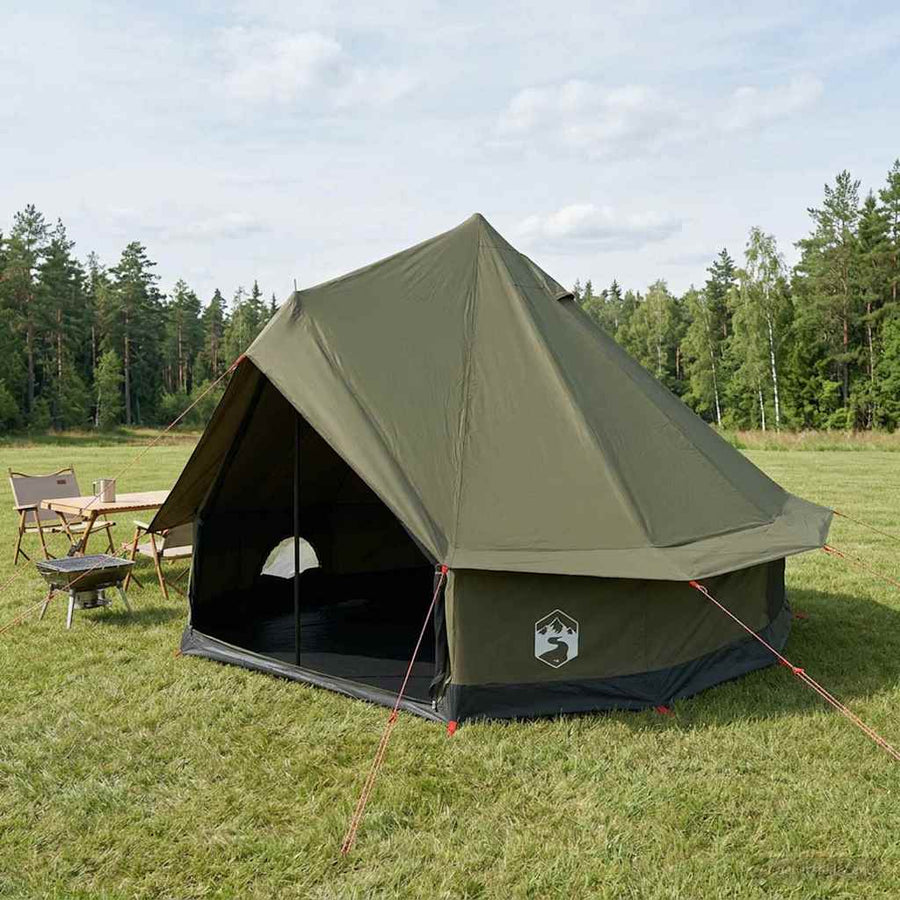 Family Tent Polycotton Army green 6-Person