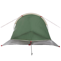 vidaXL Backpacking Tent 2-Person Green 185T Polyester with PU Coating 6