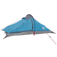 vidaXL Backpacking Tent 2-Person Blue 185T Polyester with PU Coating 3
