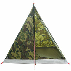 vidaXL Backpacking Tent 2-Person Camouflage 4