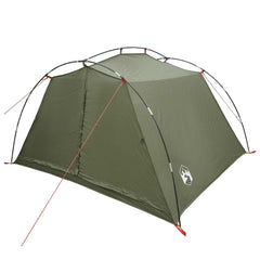 Tunnel Tent 185T Polyester with PU Coating Olive green