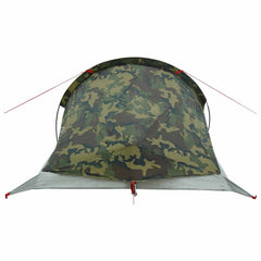 vidaXL Backpacking Tent 4-Person Camouflage 6