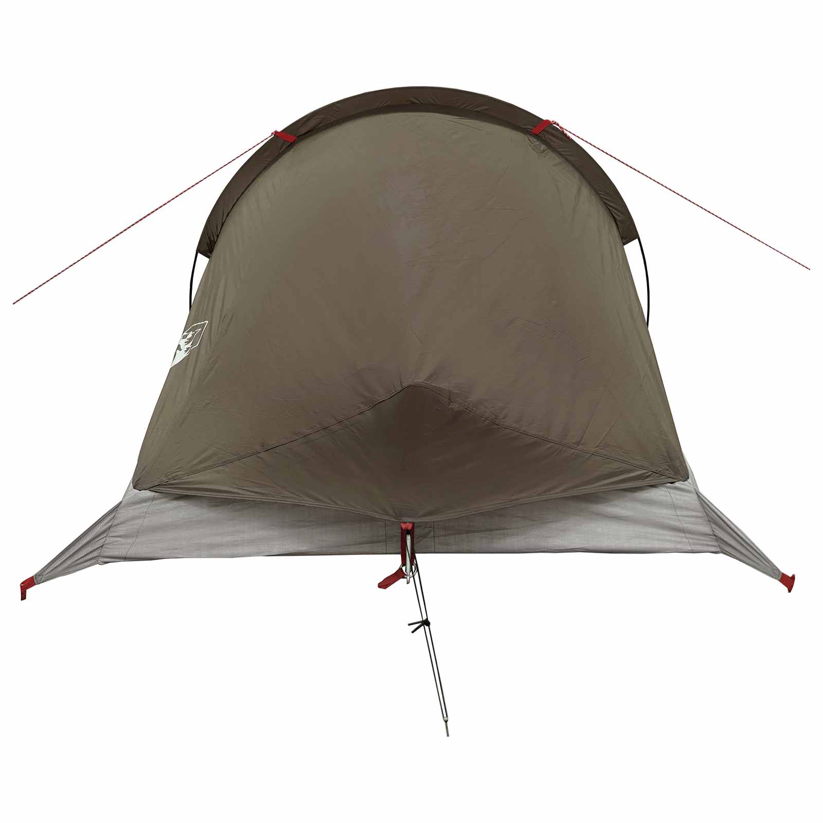 vidaXL Backpacking Tent 2-Person Brown and Grey 6