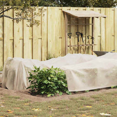 vidaXL Frost Protection Plant Fleece Beige 100 x 1.6 m 5