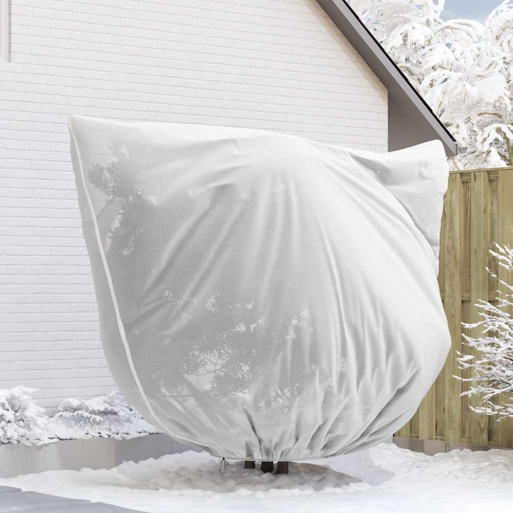 vidaXL Frost Protection Plant Fleece Covers 3 pcs White 2.5 x 3.14 m 5