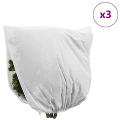 vidaXL Frost Protection Plant Fleece Covers 3 pcs White 3.5 x 3.93 m 4