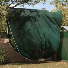 vidaXL Frost Protection Plant Fleece Covers 3 pcs Green 3.5 x 3.93 m 1