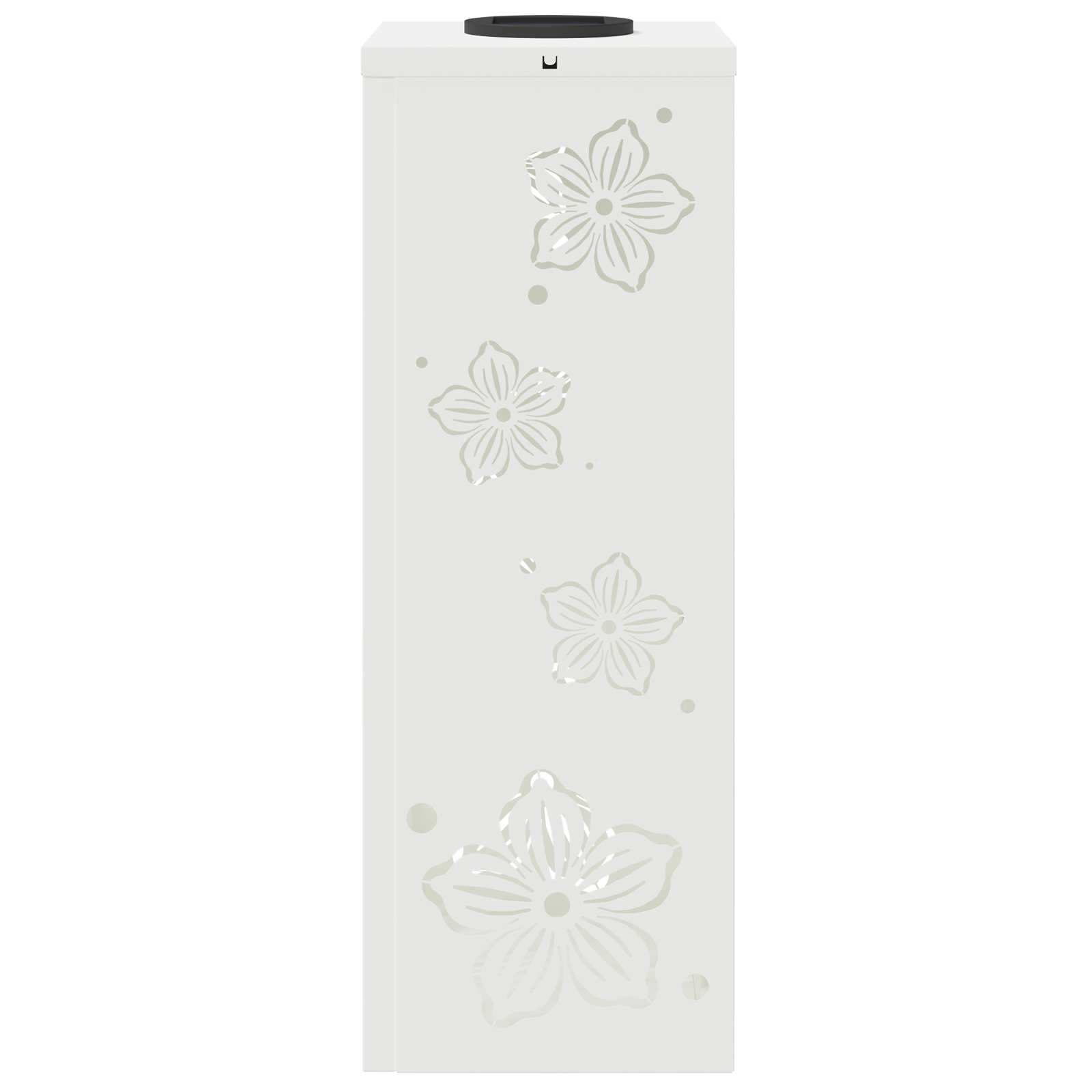vidaXL Solar LED Pathway Light 2 pcs Warm White 18 x 18 x 50 cm 6