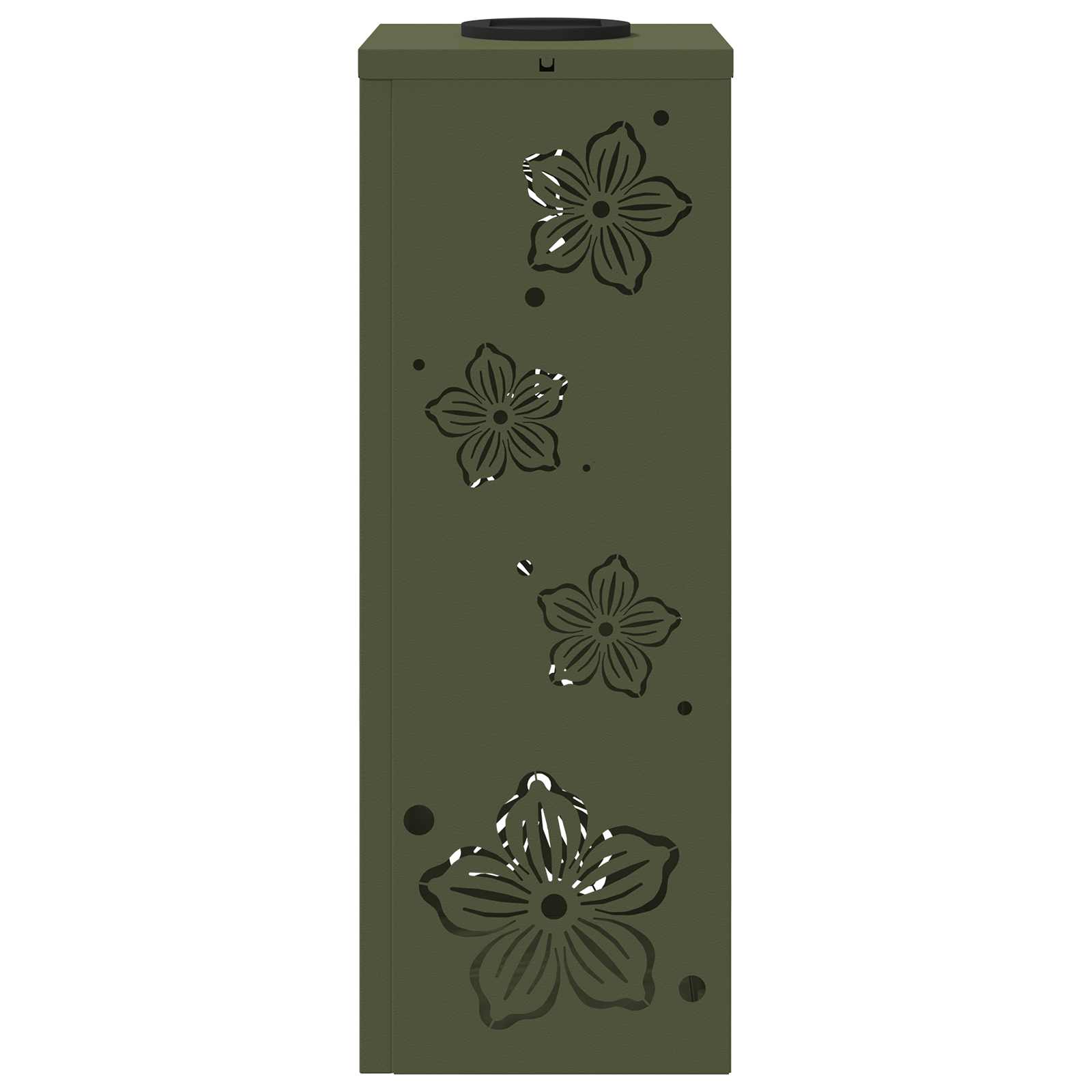 vidaXL Solar LED Pathway Light 2 pcs Warm White 18 x 18 x 50 cm 6