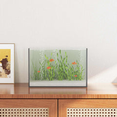 vidaXL Aquarium with Storage Transparent 30 x 20 x 20 cm Glass 1