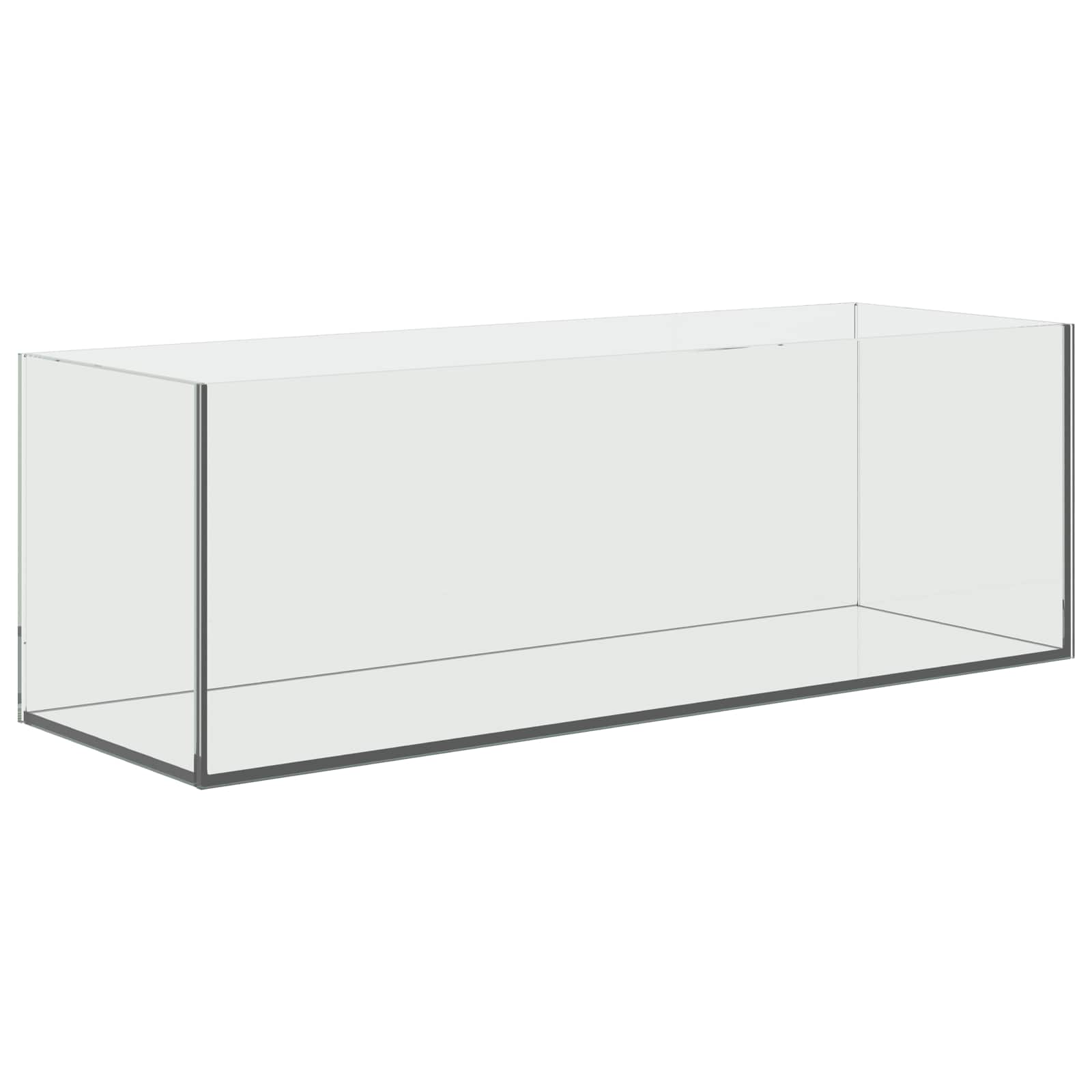 vidaXL Aquarium with Storage Transparent 60 x 20 x 20 cm Glass 2