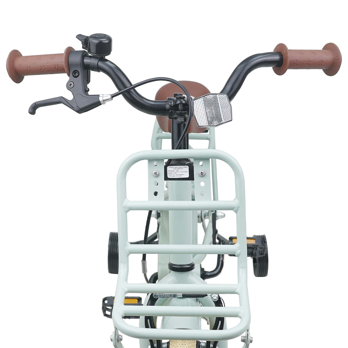 Kids Bike for 2-4 Years Old Light Green 12 inches