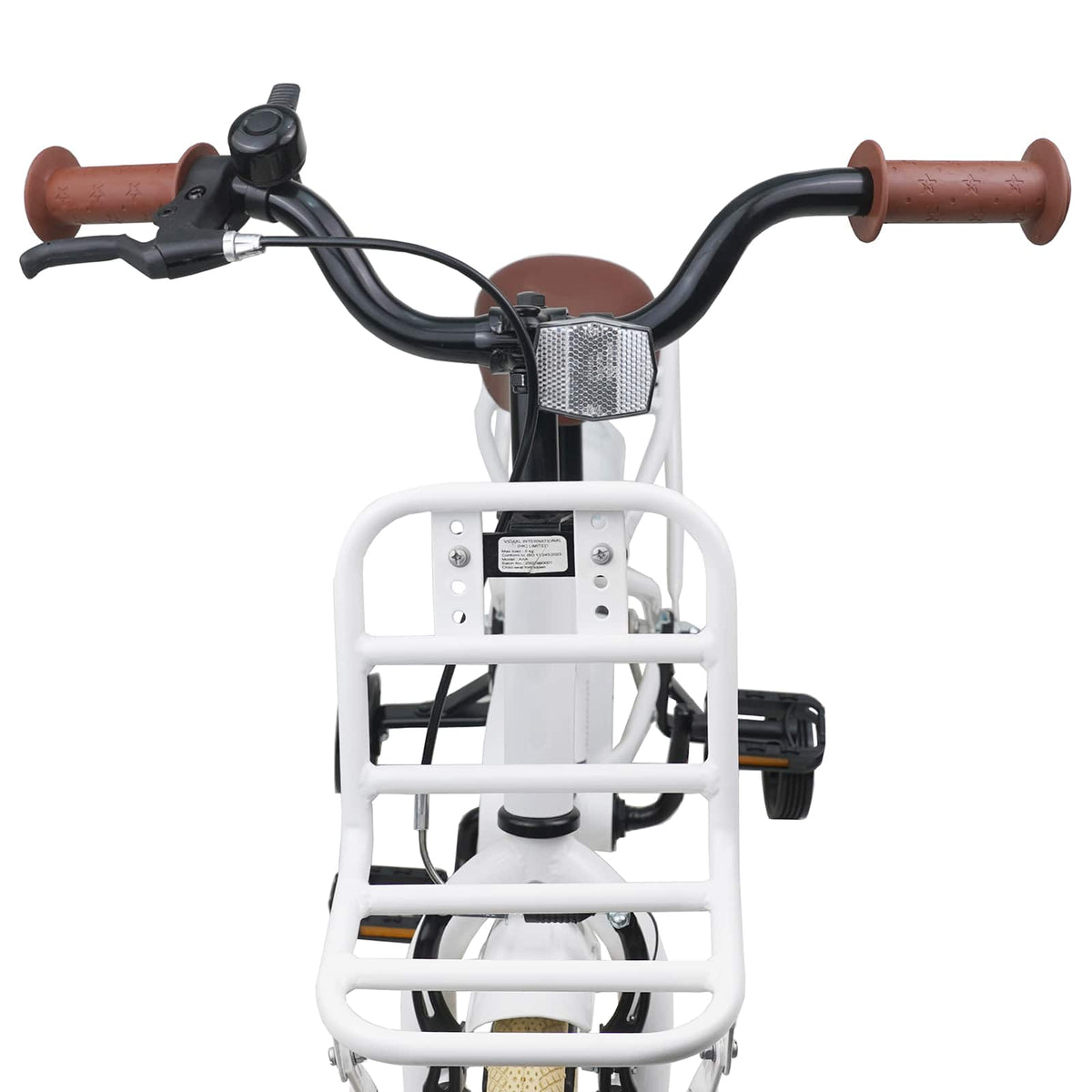 Kids Bike for 2-4 Years Old White 12 inches